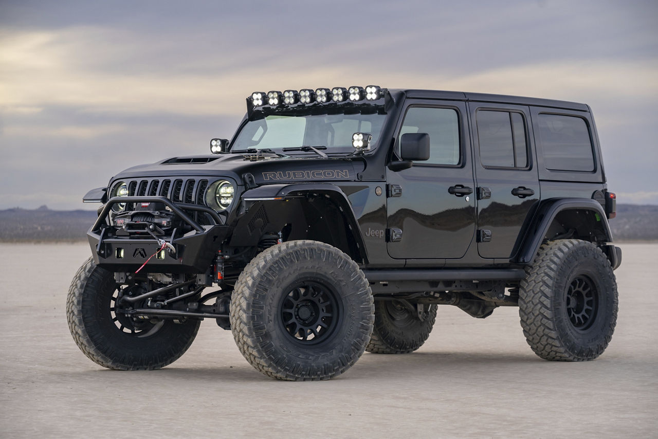 Matte black sale jeep wrangler